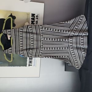 🐼Loft Black & White Dress🐼